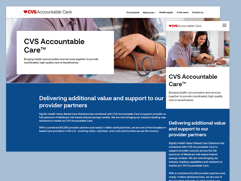 CVS ACO screenshot